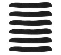 Kisangel 6pcs Erhu Angle Protective Pads Made of Sturdy Cattlehide Double-sided Tape, Non-slip Crash-proof Cushions to Protect Erhu Snake Skin and Reduce Wear for Folk Instrument