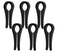 Kisangel 6pcs Kitchen Security Lock Plastic Stove Knob Locks Safety Covers for Boy Girl Prevent Pets Boys and Girls from Turning Gas Stove Knobs in Kitchen