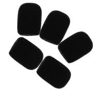 Kisangel 6pcs Microphone Cover Mic Sponge Windscreen Household Ktv Microphone Protective Covers