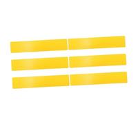 Kisangel 6Pcs Non-slip Football Training Signs Rectangular Carpet Markers for Tennis Soccer Basketball Sports Agility Drills Sports Aid Court Markers