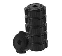 Kisangel 6pcs Plastic Cymbal Quick Release Nuts Durable Lightweight Cymbal Mates Replacement for Drummers Sl esign for Easy Installation and Enhanced Drum Kit Appearance