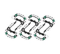 Kisangel 6Pcs Plastic Golf Score Counter Beads Key Chain Clip Golf Training Tool for Accurate Game Analysis Durable User Friendly Design for Beginners