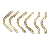 Kisangel 6pcs Pool Table Pocket Fixing Kit Billiards Net Bracket Iron Sturdy Storage Pocket Heavy Load Support for Leisure and Entertainment Venues