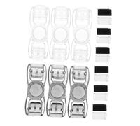 Kisangel 6PCS Quick-release Swim Goggles Buckle Clips Replacement Strap Fasteners for Stable Connection Fit for Competitive and Recreational Swimming Accessories