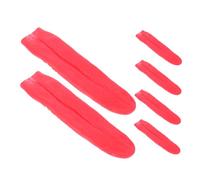 Kisangel 6pcs Realistic Ghostly Tongue Props for Halloween and April Fool's Day Cultural Fusion Costume Accessories Inspired by Traditional Black and White Impermanence Characters Reusable