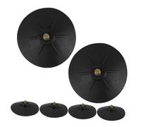 Kisangel 6Pcs Sandbag Sucker Cups Replacement for Small Freestanding Punching Bags Durable Rubber Suction Base for Stable Indoor Training Equipment