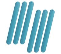 Kisangel 6Pcs Silicone Slap Bracelets for Fun DIY Wristbands Favors for Birthdays Halloween and Easter Unisex Slap Bands for Arts and Crafts Activities