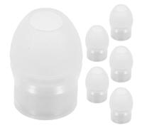 Kisangel 6pcs Stethoscope Replacement Ear Tip Piece, Soft Ear Plug Eartips Earpieces, Stethoscope Accessories Spare Parts for Staff Hospital Training