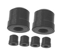 Kisangel 6pcs Trombone Water Key Slide Pads Soft Cushion Rubber End Tips for Trombone Slide Parts for Brass Instrument Maintenance