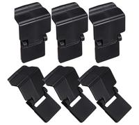 Kisangel 6pcs Turtle Tank Buckle Waterproof Reptile Feeding Terrarium Lock for Tortoise Breeding Secure Plastic Latch for Aquatic and Terrestrial Environments