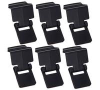 Kisangel 6pcs Turtle Tank Lock Buckle Adjustable Reptile Tank Latch Waterproof Glass Terrarium Clips for Turtle and Reptile Breeding