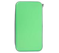 Kisangel 80-Slot Car CD Case with Hard Shell and Zipper Design, Polyester Plastic Disc Storage Bag for Organizing Cds and DVDs at Home the Car