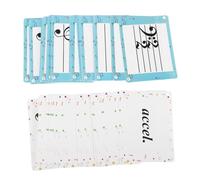 Kisangel 80pcs Musical Flash Cards: Music Note Theory Flashcards For Piano Beginning Students - Musical Education Supplies For Home School And Travel
