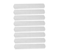 Kisangel 8pcs Adjustable Steel Weight Plates for Fitness Weight-bearing Equipment Strength Training Strips for Running Exercise Bodybuilding