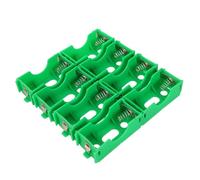 Kisangel 8Pcs Battery Holder for D Batteries Series and Parallel Connection Box for School Science Projects Laboratory Use and Portable Teaching Instrument