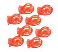 Kisangel 8pcs Golf Ball Alignment Tool Portable Golf Clip Stencil with Three Line Marking for Precise Putting Aid
