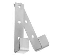 Kisangel 8pcs Heavy Duty Iron Bed Ladder Hooks for Bunk Beds Wall Mounted Drapery Rod Brackets for Secure Hanging Easy Installation Wooden Ladders for Home and Office Use