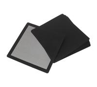Kisangel 8pcs Magnetic Mesh Vent Covers for Ceiling and Floor Registers, PVC Material, Quick to Attach Or Remove, Black Vent Screens for Home Ceiling and Kitchen to Indoor Air Quality