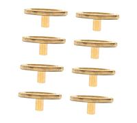 Kisangel 8pcs Metal Winding Key Replacement for Diy Music Box Movement Clockwork Windup Jewelry Box Globe Part Winder