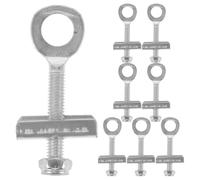 Kisangel 8pcs Motorcycle Chain Adjuster Kit for Folding Bicycles and Mountain Bikes Metal Chain Tensioner Tool with Precise Manual Adjustments Suitable for Sand and Slopes Riding
