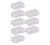 Kisangel 8pcs Natural Light Brown Rosin for Violin Viola Cello Bow, Non-dusty Rosin Blocks Suitable for Stringed Instrument Bows and Erhu, Portable Set for Musicians