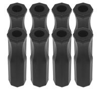 Kisangel 8pcs Replacement Foosball Handles 5/8 Inch Plastic Football Table Grips for Standard Table Soccer Game Accessories