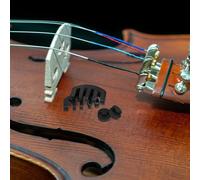 Kisangel 8pcs Rubber Violin Mute Set Full Size Round and Claw Style for Quiet Practice, Instrument Accessories for Beginner and Professional Violin Players