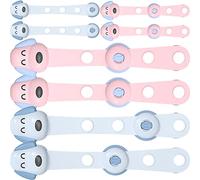 Kisangel 8pcs Safety Cabinet Lock Boy Girl Lock for Cupboards and Kitchen Freezer Oven Safety