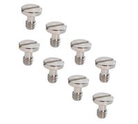 Kisangel 8pcs Tripod Plate Screws Quick Release Camera Mounting Adapter for DSLR Gimbal Monopod Ball Head for Secure Fixture