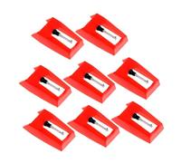 Kisangel 8pcs Turntable Stylus Replacement Needles for Record Players Vinyl Phonograph Needle with Advanced Noise Cancellation Precise Tracking for Vintage Audio and Extended Record Life