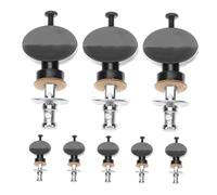Kisangel 8pcs Ukulele Replacement Tuning Pegs Ergonomic Small Round Knobs Straight Rod Design for Smooth Accurate Tuning Comfortable Grip Compatible with Various Ukulele Models