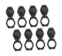 Kisangel 8Pcs Ultra-thin USB Webcam Privacy Covers for Laptop Safety Protective Slider to Lens Light Flashing Convenient Privacy Protector for Desktop and Notebook