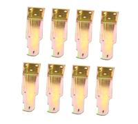 Kisangel 8pcs Wall Fire Extinguisher Bracket Triangle Mounting Hangers with Smooth Polished Surface for Secure Wall Holder Installation in Home Office Garage
