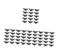 Kisangel 96 pcs Halloween Bat Whistle Favors Prank Noise Maker Fun Whistles for Adults Unique Bat Shaped Design for Halloween Celebration
