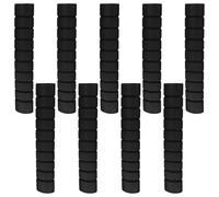 Kisangel 9pcs Black Foam Pull Up Bar Covers, Non-Slip Sponge Handle Grips for Indoor Door Exercise Bars, Protective Soft Tubing Grip Pads for Fitness Equipment