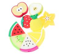Kisangel 9Pcs Fruit-shaped Data Line Plug Protectors for Flexible Cord Covers with Anti-break and Tear Resistance Cute Cable Protectors for Charging Cables Fun