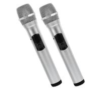 Kisangel Abs Material Boys and Girls Microphone Toys Pretend Microphones for Interview Simulations Creative Play