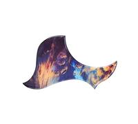 Kisangel Acoustic Resistance Plastic Protective Anti-scratch Guitar Pickguard Fitting Plate with Wear for Sturdy and Beautiful Accessory