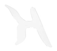 Kisangel Acrylic Cutting Board Stencil Template with Polished Edges and Good Toughness, DIY Accessory for Kitchen Tool Use, Simple Style Router Cutting Guide