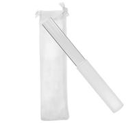 Kisangel Acrylic Singing Bowl Mallet with Rubber Grip for Home and Temple Meditation, 7.7 Inch, Quiet Sound