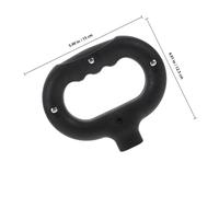 Kisangel Adjustable Cart Push Handle Replacement with Sturdy Oval Grip and B-Type Buckle Camping Wagon Accessory for Outdoor Gear Compatible with Various Vehicles for Secure and Comfortable