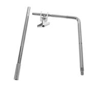 Kisangel Adjustable Drum Cowbell Mount for Drum Featuring Metal Construction Secure Mounting Clamp and Easy Clamp Installation for Percussionists during Live Performances