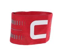 Kisangel Adjustable Elastic Football Captain's Armband for Youth and Adults Breathable Lightweight Soccer Team Leader Band Comfortable Sports Arm Band for School Tournaments and Outdoor