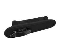 Kisangel Adjustable Microphone Belt Holder with Elastic Band, One-Hand Wireless Mic Clip for Stage Use, Handheld Mic Protective Sleeve for Singers Djs Event Performers