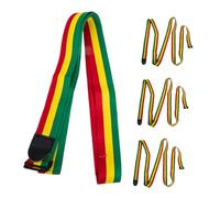 Kisangel Adjustable Nylon Djembe Drum Shoulder Straps with Excellent Load Bearing Capacity and Durability 4pcs for Marching Band and Travel Use