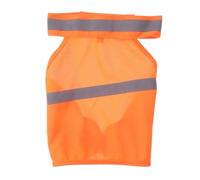 Kisangel Adjustable Safety Vest Dog Clothes Reflective Vest for High Visibility Lightweight Breathable Polyester Jog through The Park Walking Dog