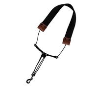 Kisangel Adjustable Saxophone Harness Neck Strap Durable Wear Resistant Material Secure Fit for Alto and Soprano Sax Clarinet Adults