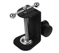 Kisangel Adjustable Table Clamp for Lazy Bracket Sturdy Metal Desk Mount Clip Mic Holder for Vlog Desk Home