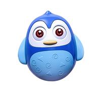 Kisangel Adorable Penguin Shaped Tumbler Engaging Wobble Plaything for Interactive Sensory Play Encourages Hand Flexibility for Parents