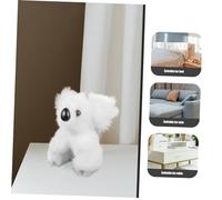 Kisangel Adorable Plush Koala Bear Soft Stuffed Cartoon Animal Doll for Home Decoration and Gift Compact for Bedroom Sofa Fireplace Window Display